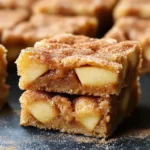 Apple Snickerdoodle Bars