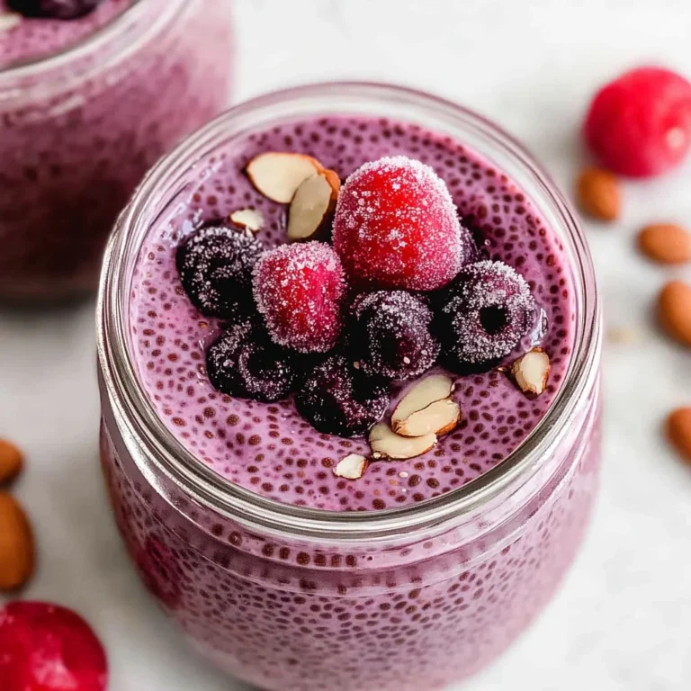 Cherry Chia Pudding