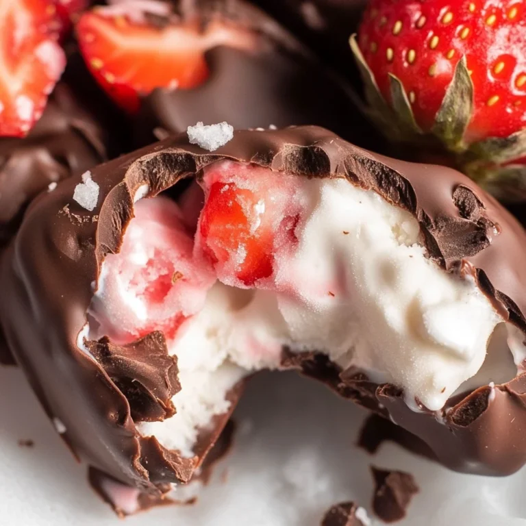 Chocolate Strawberry Yogurt Clusters (Viral Recipe!)