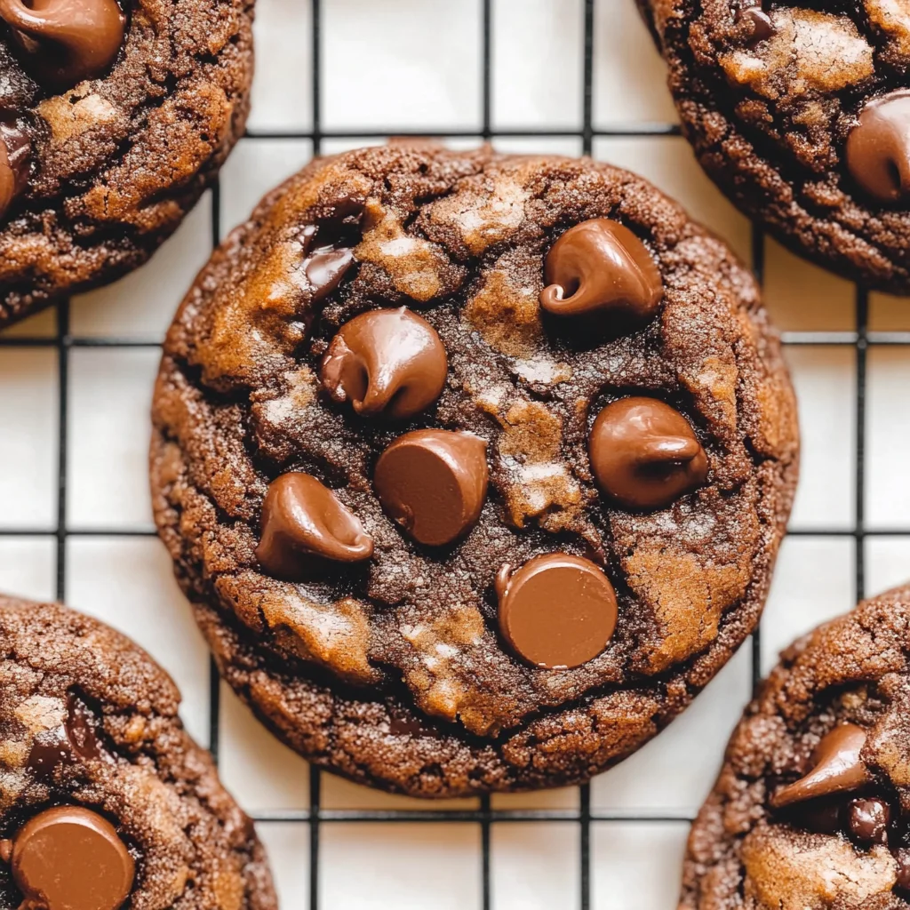 Easy Chocolate Chocolate Chip Cookies