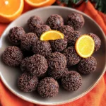 Juicy Orange Chocolate Christmas Truffles