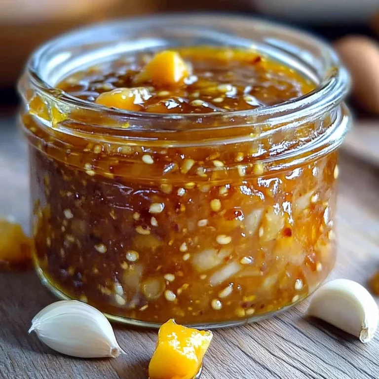 Mango Habanero Honey Garlic Sauce – Sweet, Spicy & Irresistible