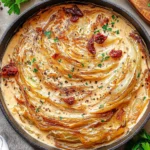 Marry Me Melting Cabbage with Creamy Tuscan Sauce