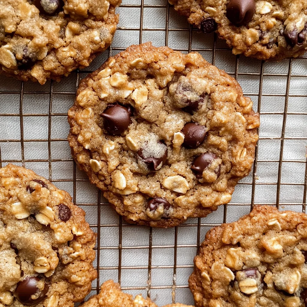 Oatmeal Chocolate Chip Cookies Recipe