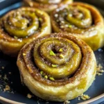 Pistachio Butter Cinnamon Rolls