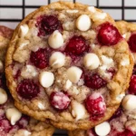 Raspberry White Chocolate Cookies