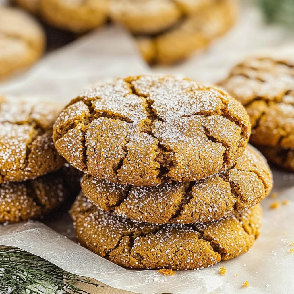 Starbucks Copycat Ginger Molasses Cookies